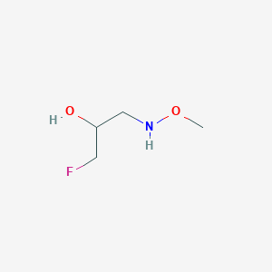 1-Fluoro-3-(methoxyamino)propan-2-ol