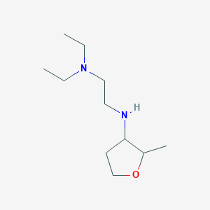 molecular formula C11H24N2O B13312895 Diethyl({2-[(2-methyloxolan-3-yl)amino]ethyl})amine 