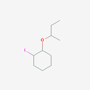 1-(Butan-2-yloxy)-2-iodocyclohexane