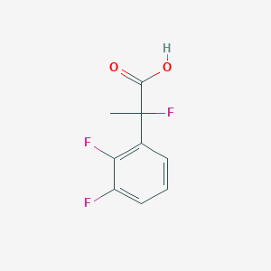 2-(2,3-Difluorophenyl)-2-fluoropropanoic acid