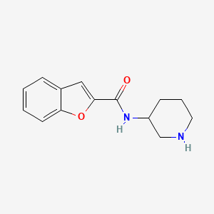 N-(Piperidin-3-yl)-1-benzofuran-2-carboxamide