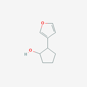 2-(Furan-3-yl)cyclopentan-1-ol