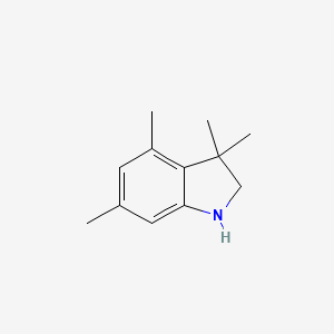 3,3,4,6-tetramethyl-2,3-dihydro-1H-indole