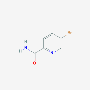 molecular formula C6H5BrN2O B1331318 5-溴吡啶-2-甲酰胺 CAS No. 90145-48-5