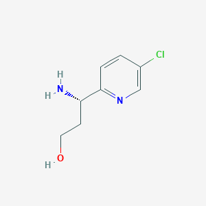 (3S)-3-Amino-3-(5-chloro(2-pyridyl))propan-1-OL