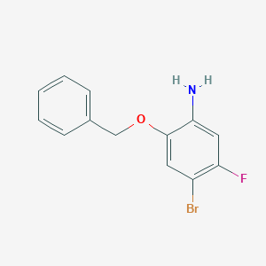 2-(Benzyloxy)-4-bromo-5-fluoroaniline