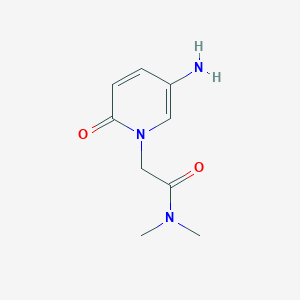 2-(5-Amino-2-oxo-1,2-dihydropyridin-1-YL)-N,N-dimethylacetamide