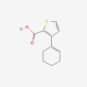 3-(Cyclohex-1-en-1-yl)thiophene-2-carboxylic acid