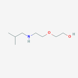 2-{2-[(2-Methylpropyl)amino]ethoxy}ethan-1-ol