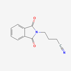 molecular formula C12H10N2O2 B1331353 4-邻苯二甲酰亚胺丁腈 CAS No. 3184-61-0