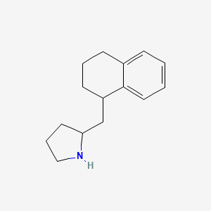 2-(1,2,3,4-Tetrahydronaphthalen-1-ylmethyl)pyrrolidine