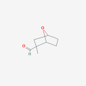 2-Methyl-7-oxabicyclo[2.2.1]heptane-2-carbaldehyde