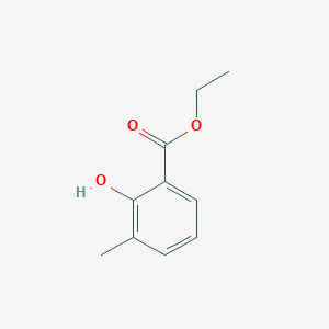 molecular formula C10H12O3 B1331360 2-羟基-3-甲基苯甲酸乙酯 CAS No. 55211-85-3