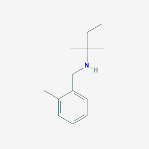 (2-Methylbutan-2-YL)[(2-methylphenyl)methyl]amine