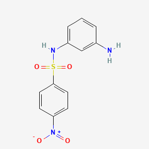 N-(3-aminophenyl)-4-nitrobenzenesulfonamide