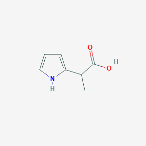 2-(1H-pyrrol-2-yl)propanoic acid