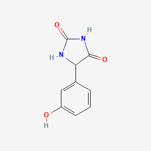 B1331367 5-(3-Hydroxyphenyl)imidazolidine-2,4-dione CAS No. 74438-97-4