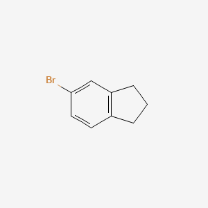 molecular formula C9H9B B1331370 5-溴-2,3-二氢-1H-茚 CAS No. 6134-54-9