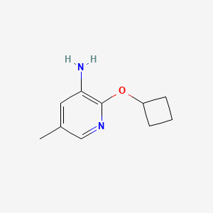 2-Cyclobutoxy-5-methylpyridin-3-amine