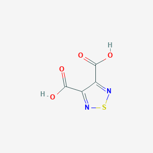 B1331381 1,2,5-Thiadiazole-3,4-dicarboxylic acid CAS No. 3762-94-5