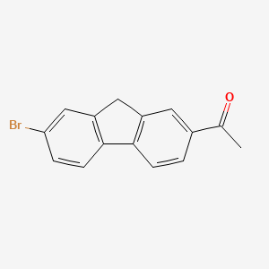 B1331383 1-(7-Bromo-9h-fluoren-2-yl)ethanone CAS No. 34172-50-4