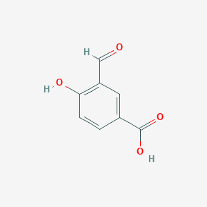 B1331390 3-Formyl-4-hydroxybenzoic acid CAS No. 584-87-2