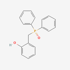 molecular formula C19H17O2P B1331398 2-(二苯基膦酰甲基)苯酚 CAS No. 70127-50-3
