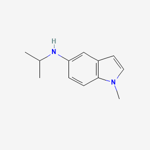 1-Methyl-N-(propan-2-yl)-1H-indol-5-amine