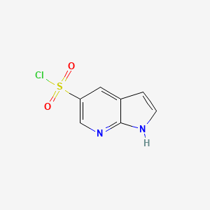 1H-Pyrrolo[2,3-b]pyridine-5-sulfonyl chloride