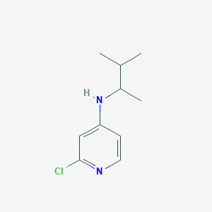 2-chloro-N-(3-methylbutan-2-yl)pyridin-4-amine