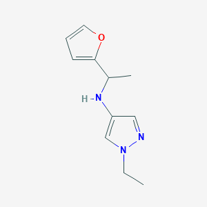 1-Ethyl-N-[1-(furan-2-yl)ethyl]-1H-pyrazol-4-amine