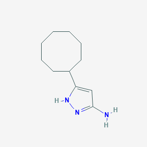 3-cyclooctyl-1H-pyrazol-5-amine