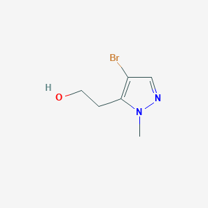 2-(4-Bromo-1-methyl-1H-pyrazol-5-yl)ethan-1-ol