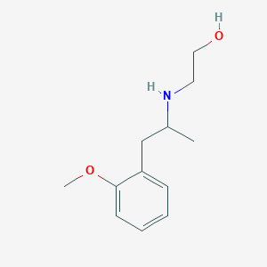 2-{[1-(2-Methoxyphenyl)propan-2-yl]amino}ethan-1-ol