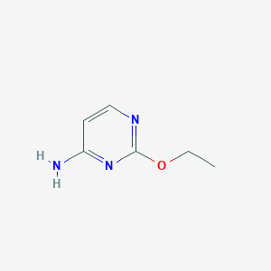 molecular formula C6H9N3O B1331437 2-Ethoxypyrimidin-4-amine CAS No. 3289-48-3