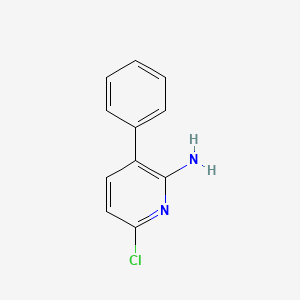 molecular formula C11H9ClN2 B1331439 2-氨基-6-氯-3-苯基吡啶 CAS No. 69214-19-3