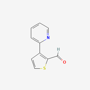 3-(2-Pyridinyl)-2-thiophenecarboxaldehyde