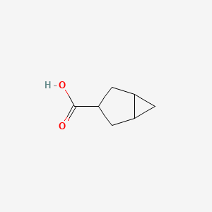 molecular formula C7H10O2 B1331443 双环[3.1.0]己烷-3-羧酸 CAS No. 13388-51-7