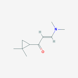 3-(Dimethylamino)-1-(2,2-dimethylcyclopropyl)prop-2-en-1-one