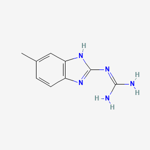 2-(6-Methyl-1h-benzimidazol-2-yl)guanidine