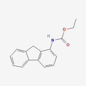 molecular formula C16H15NO2 B1331449 9H-芴-1-基氨基甲酸乙酯 CAS No. 28314-06-9