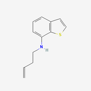 N-(But-3-en-1-yl)-1-benzothiophen-7-amine