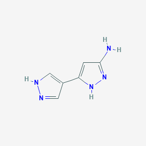 3-(1H-Pyrazol-4-YL)-1H-pyrazol-5-amine