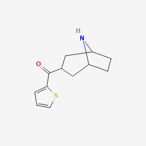 3-(Thiophene-2-carbonyl)-8-azabicyclo[3.2.1]octane