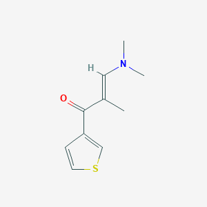 3-(Dimethylamino)-2-methyl-1-(thiophen-3-yl)prop-2-en-1-one