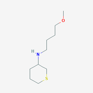 N-(4-methoxybutyl)thian-3-amine