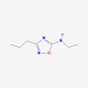 N-ethyl-3-propyl-1,2,4-oxadiazol-5-amine