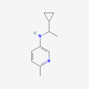 N-(1-cyclopropylethyl)-6-methylpyridin-3-amine