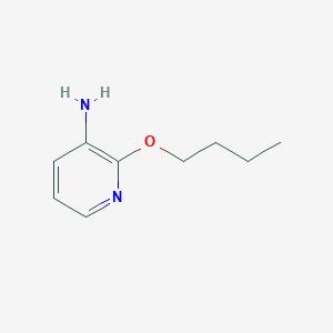 molecular formula C9H14N2O B13314689 2-Butoxypyridin-3-amine 