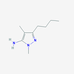 3-Butyl-1,4-dimethyl-1H-pyrazol-5-amine